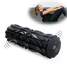 Wolady Electric Massage Roller Muscle Foam Stick Roller for Deep Tissue Muscle Massage with 4 Levels of Vibration, Rechargeable Physio Roller Massage for Sore Muscles & Back Pain