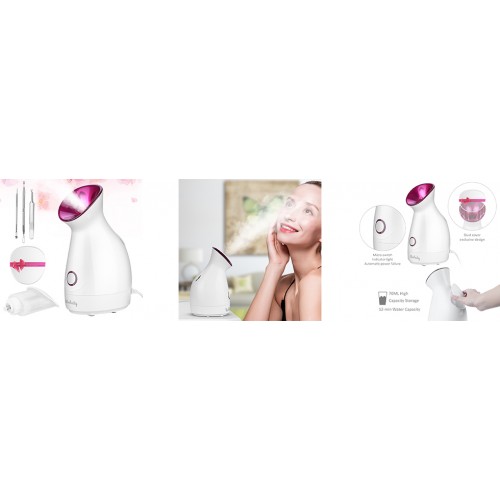 Facial Steamer for Pores, Wolady Nano Ionic Mists Aromatherapy Sprayer